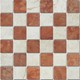 Bild von Marmor Mosaikfliesen Rosso Verona Botticino 4,8x4,8x0,8, Bild 1