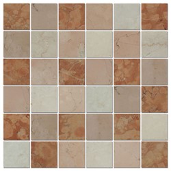 Zeige Details für Marmor Mosaikfliesen Rosso Verona 4,8x4,8x0,8 Bild von Marmor Mosaikfliesen Rosso Verona 4,8x4,8x0,8