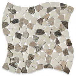 Zeige Details für Bruchsteine Mosaikfliesen Botticino Noce Emperador antik 30x30x0,8 Bild von Bruchsteine Mosaikfliesen Botticino Noce Emperador antik 30x30x0,8