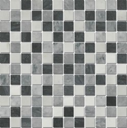 Zeige Details für Marmor Mosaikfliesen Oriental White, Grey Black 2,3x2,3x0,8cm Bild von Marmor Mosaikfliesen Oriental White, Grey Black 2,3x2,3x0,8cm