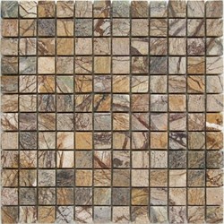 Zeige Details für Schiefer Mosaikfliesen Multicolo 2,3x2,3x0,8cm Bild von Schiefer Mosaikfliesen Multicolo 2,3x2,3x0,8cm