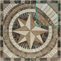 Mosaik Rosonen 80x80x0,8 cm Produktbild