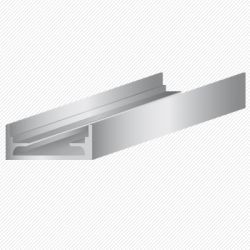 Bild von Universal-Aluminiumprofile für Fliesenstärke ab 1,2 cm 160 cm lang