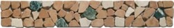 Bild von Mosaik Bordüren Bruchsteine antik 4,5x30x0,8