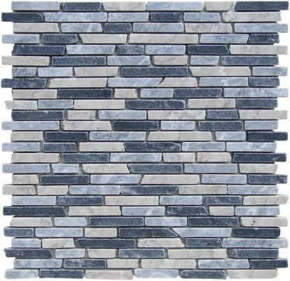 Bild von Marmor Mosaikfliesen 30,5x30,5x0,8