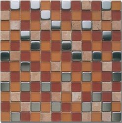 Bild von Mosaik 32,3x32,3x0,8 Segmente 2,3x2,3