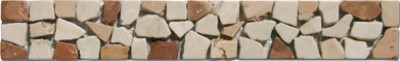 Bild von Mosaik Bordüren Bruchsteine antik 4,5x30x0,8