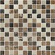 Bild von Marmor Mosaikfliesen Botticino Noce Emperador 2,3x2,3x0,8cm, Bild 1