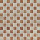 Bild von Marmor Mosaikfliesen Rosso Verona Botticino 2,3x2,3x0,8cm, Bild 1