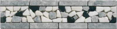 Bild von Bordüre aus Bruchsteine Mosaike antik 7,5x30x0,8