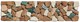 Bild von Mosaik Bordüren Bruchsteine Rosso Verona Botticino Verde Alpi Rosa Perlino 30x7,5x0,8, Bild 1