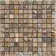 Bild von Schiefer Mosaikfliesen Multicolo 2,3x2,3x0,8cm, Bild 1